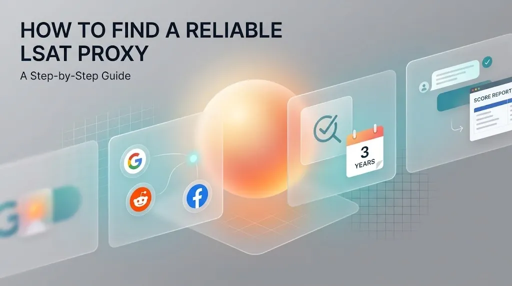 How to Find a Reliable LSAT Proxy Testing Service: A Step-by-Step Guide